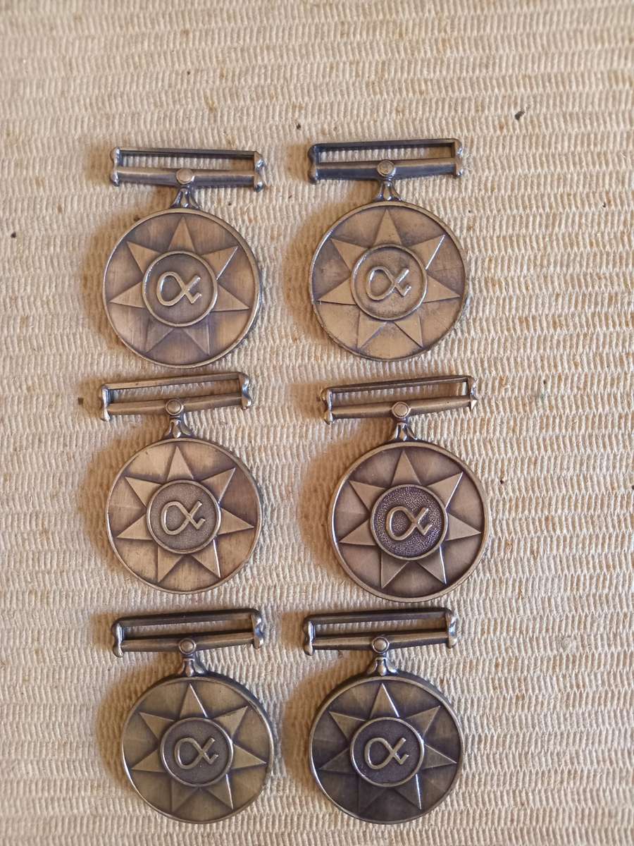 6 SADF Unitas Medals