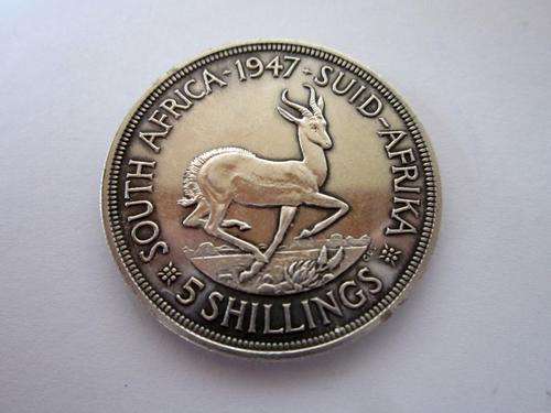 ## 1947 Sout African Union Impaired Proof Crown  ##   Value in Proof R950