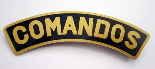 ## Angolan Border War Metal Comandos Badge ##