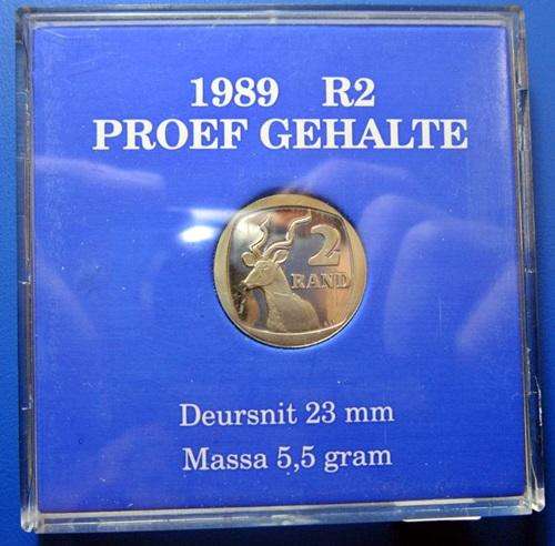 ## Proof South Africa R2 in Blue Capsule ##