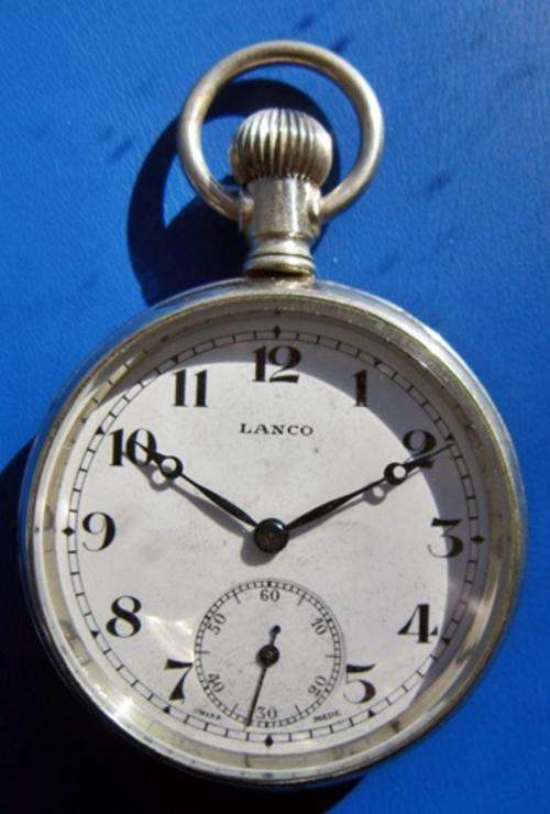 Lanco pocket watch 15 rubis clearance