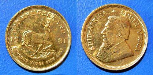 ## 1981 South Africa Gold 1/10th Oz ##