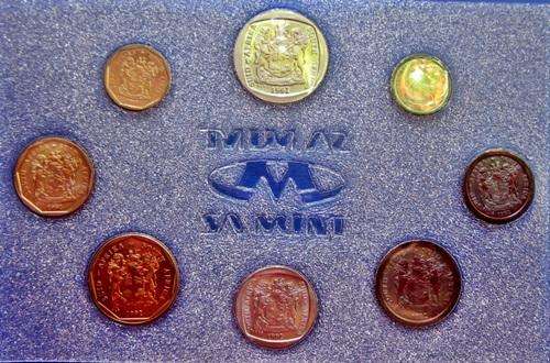 ## 1992 South Africa UNC Set ##