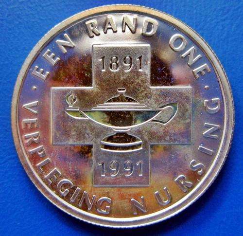 ## UNC 1991 South Africa Silver Nursing R1 ##