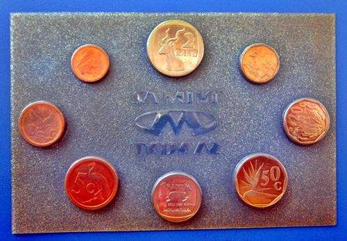 ## 1991 South Africa UNC Set/Mint Pack ##