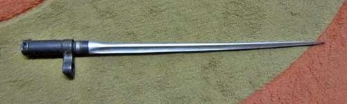 ## AN AMAZING CHINESE TYPE 56 SKS SPIKE BAYONET!!! ##
