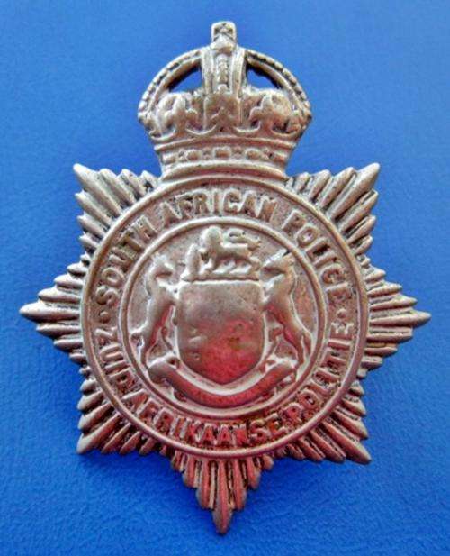 ## South African Police W/M Cap Badge 'Z' 1913-1926 (Colin 1912) ##
