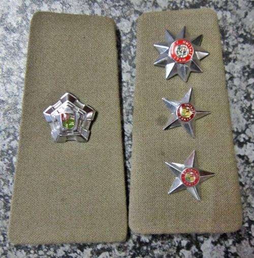 ## SADF Slip on Shoulder Rank Flashes ##