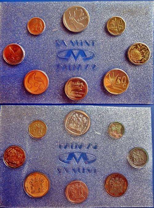 ## 1991 South Africa UNC Set/Mint Pack ##