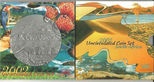 ## 2002 South African Uncirculated Coin Set  ##