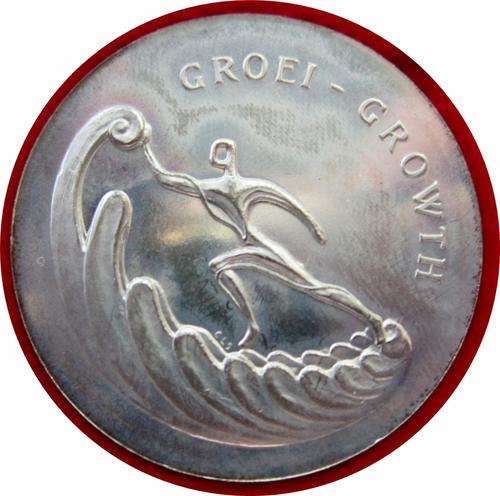 ## 1961 tot 1971 Groei Growth Medas ## .925
