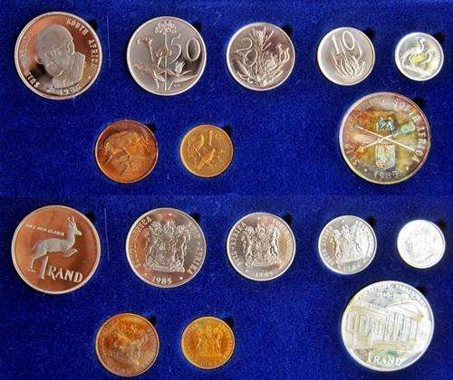 ## 1985 South Africa Short Proof Set ##