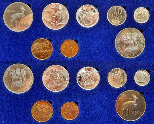 ## 1987 South Africa Short Proof Set ##