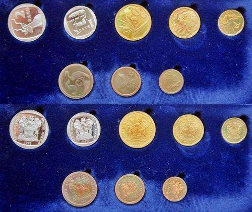 ## 1992 South Africa Short Proof Set ##