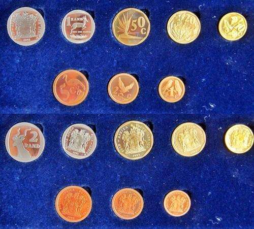 ## 1993 South Africa Short Proof Set ##