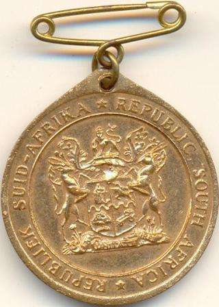## 31.5.1961 Republic South Africa Medal ##