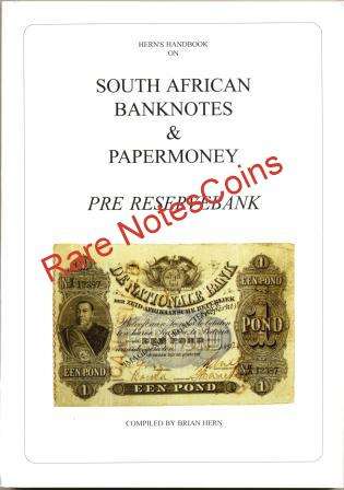 ## Hern's Handbook on South Afrcan Banknots 2010 ##