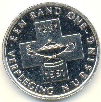 ## UNC 1991Nursing  Protea Silver R1  ##