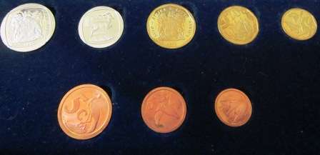 ##  1993  Proof set   ## Stunning coins