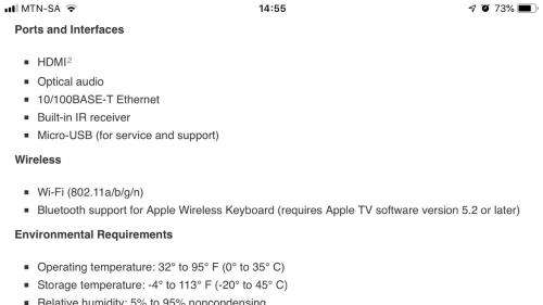 Apple TV 3rd Gen