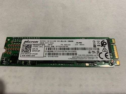 Micron M.2 256GB SSD