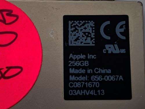 Apple 256GB SSD for Mac Pro 1708