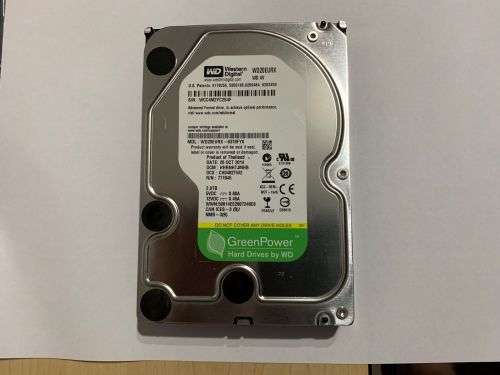WD GREEN POWER 2TB 3.5" SATA HDD