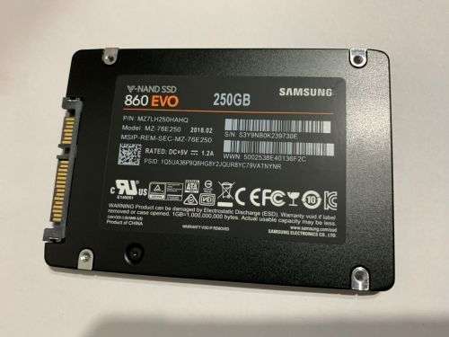 SAMSUNG EVO 250GB SSD
