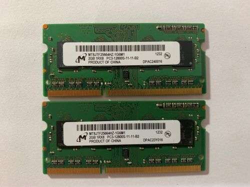 2GB DDR3 LAPTOP RAM