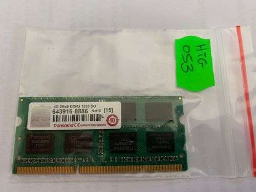 4GB DDR3 LAPTOP MEMORY