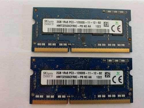 2 x 2GB Hynix DDR3 RAM