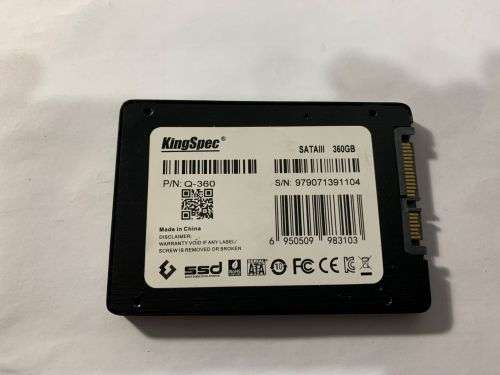 KINGSPEC 360GB 2.5" SSD