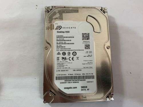 SEAGATE 500GB DESKTOP HDD