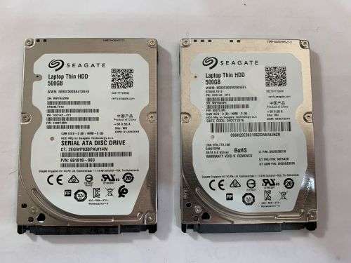 SEAGATE 500GB LAPTOP HDD