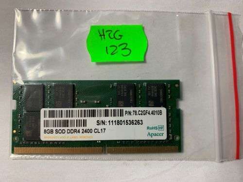 8GB DDR4 2400mhz LAPTOP MEMORY