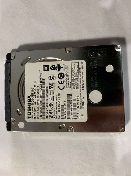 TOSHIBA 1TB LAPTOP HDD