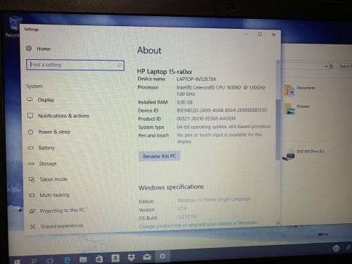 HP 15 CELERON NOTEBOOK,
