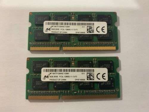 8GB DDR3 LAPTOP MEMORY