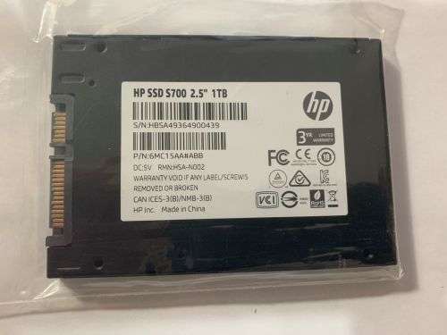 HP 1TB LAPTOP 2.5" SSD