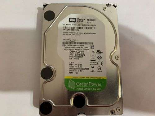 WESTERN DIGITAL 2TB DESKTOP HDD