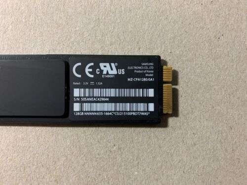 MacBook Air 128GB SSD