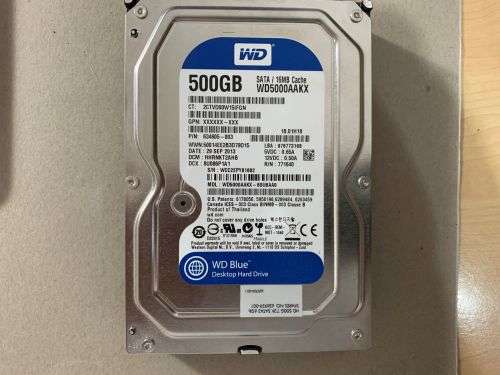 WD 500GB Desktop HDD