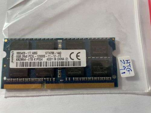 KINGSTON 8GB DDR3 LAPTOP MEMORY MODULE