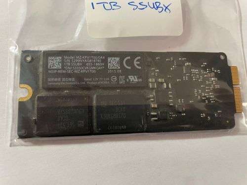 SAMSUNG 1TB SSD FOR MACBOOK PRO
