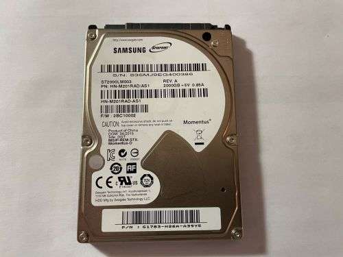 SAMSUNG 2TB LAPTOP HDD