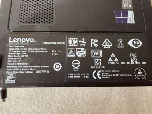 LENOVO THINKCENTRE CORE I7 MINI PC