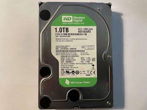 WESTERN DIGITAL 1TB DESKTOP HDD