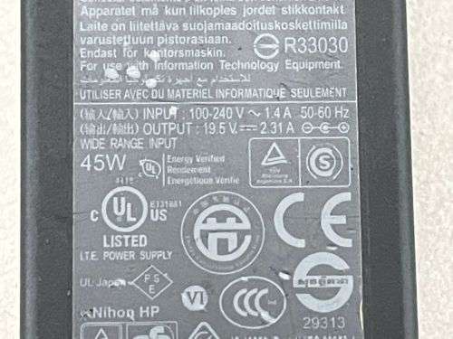 Original HP 45W Laptop Charger