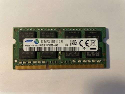 SAMSUNG 8GB DDR3 LAPTOP MEMORY