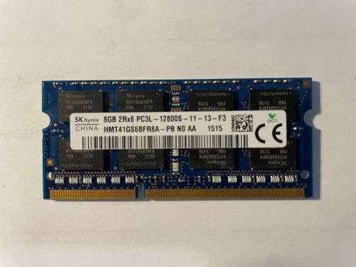 SK HYNIX 8GB DDR3 LAPTOP MEMORY